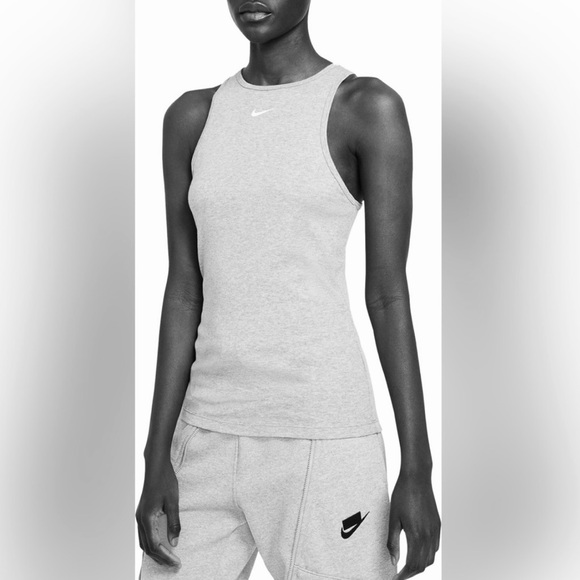 Nike Women's Sportswear Essential Ribbed Tank Top - Picture 1 of 4